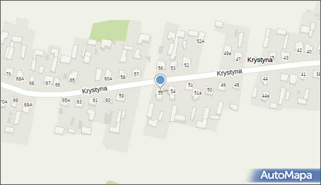 Krystyna, Krystyna, 55, mapa Krystyna