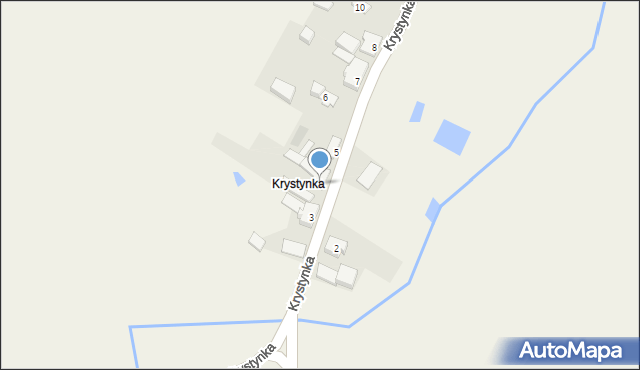 Krystynka, Krystynka, 4, mapa Krystynka