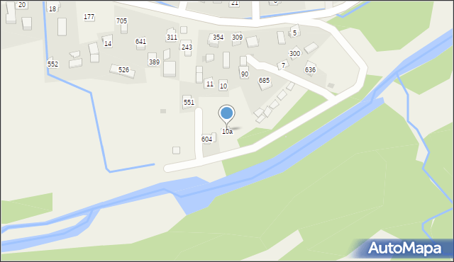 Krzczonów, Krzczonów, 10a, mapa Krzczonów