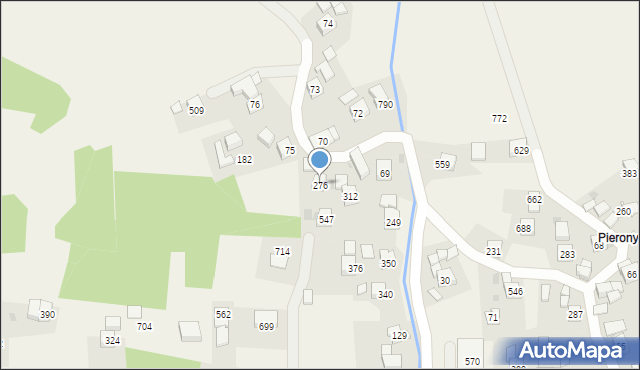 Krzczonów, Krzczonów, 276, mapa Krzczonów