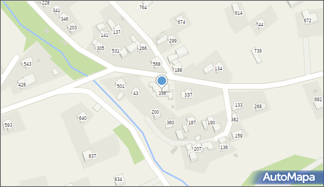 Krzczonów, Krzczonów, 336, mapa Krzczonów