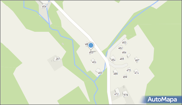 Krzczonów, Krzczonów, 403, mapa Krzczonów