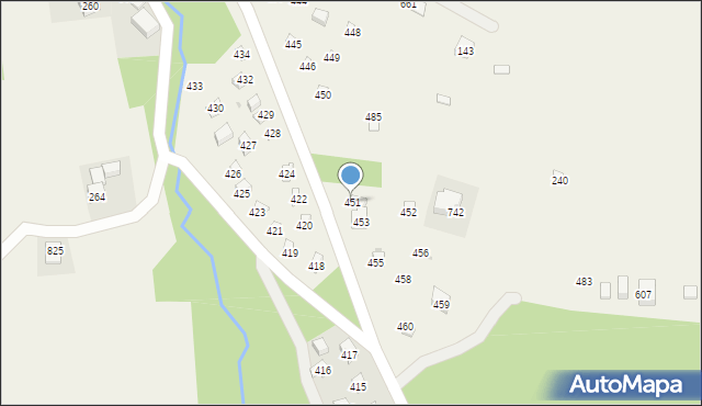 Krzczonów, Krzczonów, 451, mapa Krzczonów