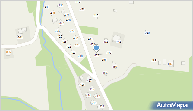 Krzczonów, Krzczonów, 455, mapa Krzczonów