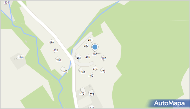 Krzczonów, Krzczonów, 466, mapa Krzczonów