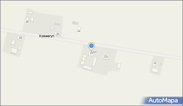 Krzczonowice, Krzczonowice, 23, mapa Krzczonowice