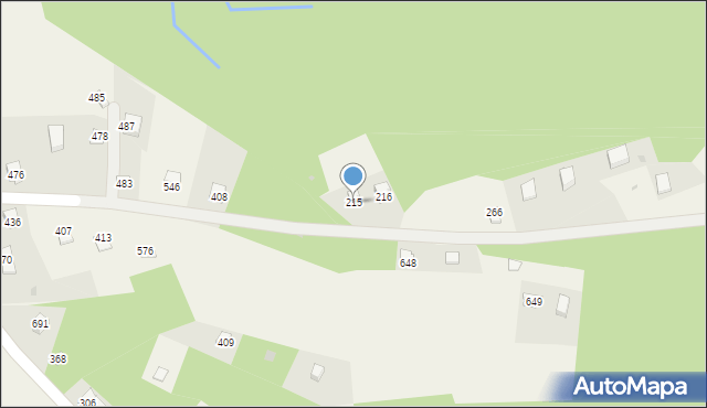 Krzeczów, Krzeczów, 215, mapa Krzeczów