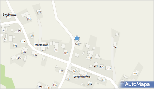 Krzeczów, Krzeczów, 246, mapa Krzeczów