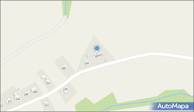 Krzeczów, Krzeczów, 247, mapa Krzeczów