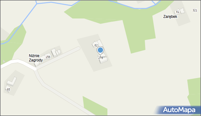 Krzeczów, Krzeczów, 276, mapa Krzeczów