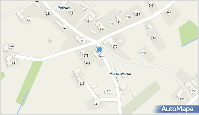 Krzeczów, Krzeczów, 45, mapa Krzeczów