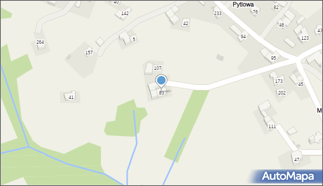 Krzeczów, Krzeczów, 83, mapa Krzeczów