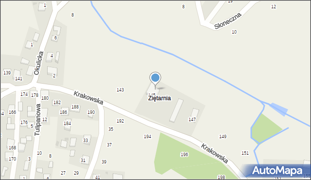 Krzeczów, Krzeczów, 237, mapa Krzeczów