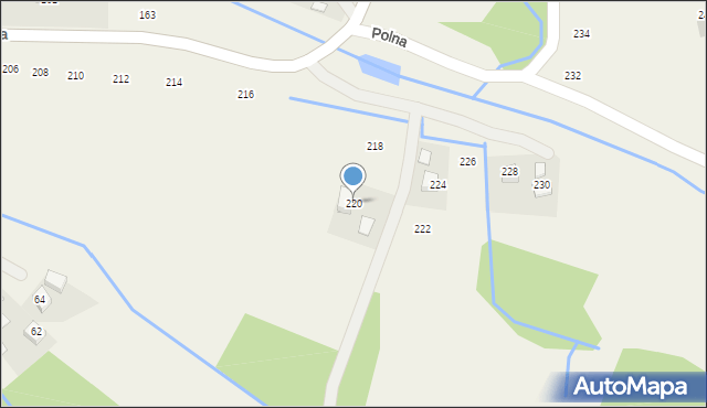 Krzeczów, Krakowska, 220, mapa Krzeczów