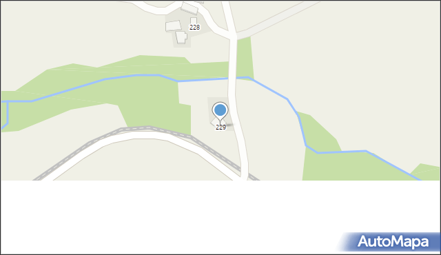 Krzeczowice, Krzeczowice, 229, mapa Krzeczowice