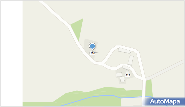 Krzeczowice, Krzeczowice, 230, mapa Krzeczowice