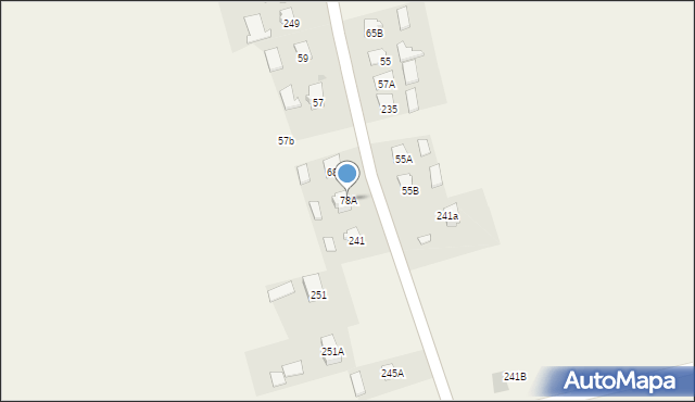 Krzeczowice, Krzeczowice, 78A, mapa Krzeczowice