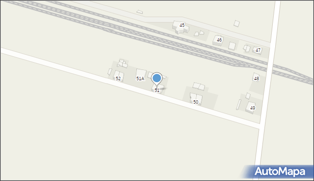 Krzekotowice, Krzekotowice, 51, mapa Krzekotowice