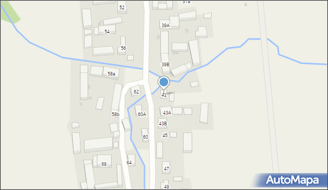 Krzelków, Krzelków, 41, mapa Krzelków