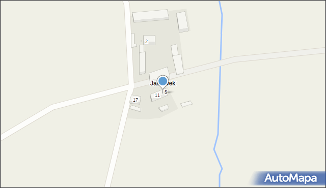 Krzelków, Krzelków, 7, mapa Krzelków