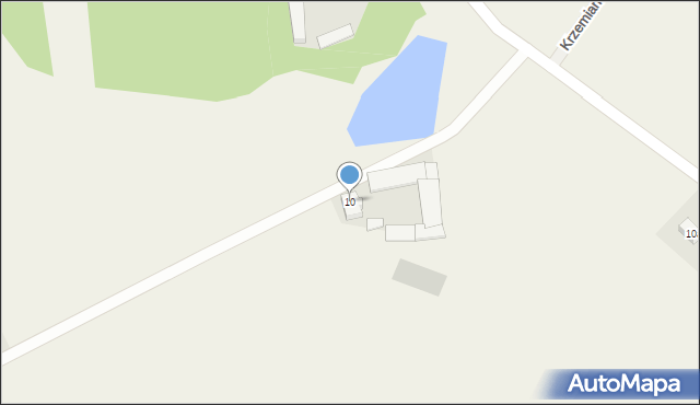 Krzemianka, Krzemianka, 10, mapa Krzemianka