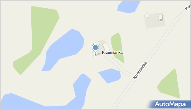 Krzemianka, Krzemianka, 7, mapa Krzemianka