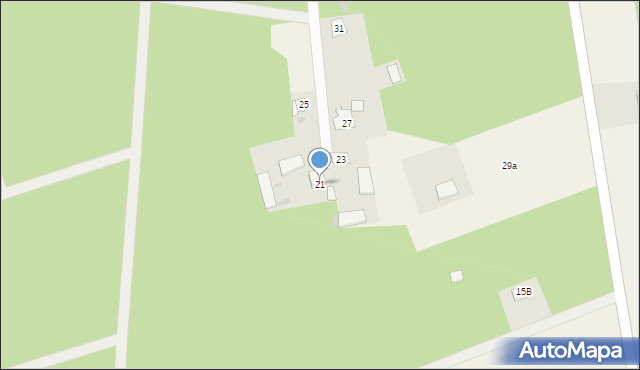 Krzemień-Zagacie, Krzemień-Zagacie, 21, mapa Krzemień-Zagacie