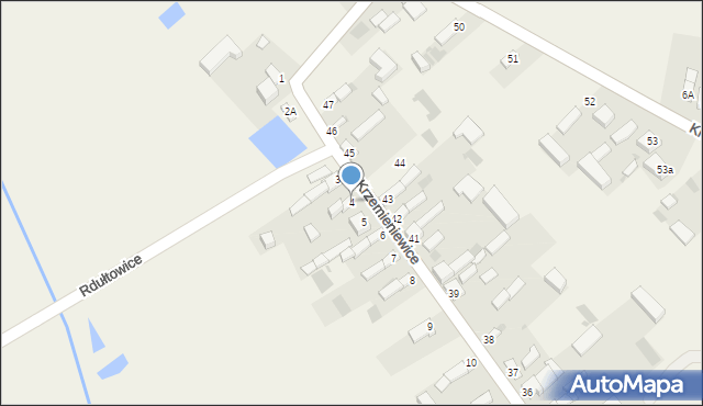 Krzemieniewice, Krzemieniewice, 4, mapa Krzemieniewice
