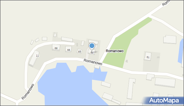 Krzemieniewo, Krzemieniewo, 64, mapa Krzemieniewo