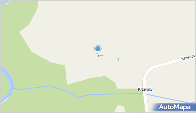 Krzemity, Krzemity, 4, mapa Krzemity