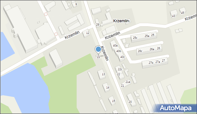 Krzemlin, Krzemlin, 11, mapa Krzemlin