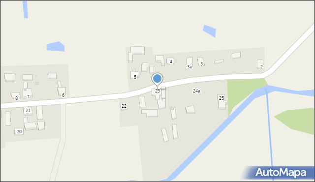 Krzemów, Krzemów, 23, mapa Krzemów