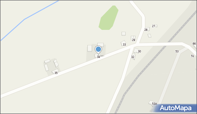 Krzesinówek, Krzesinówek, 34, mapa Krzesinówek