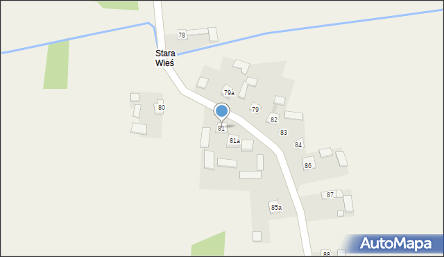 Krzesławice, Krzesławice, 81, mapa Krzesławice