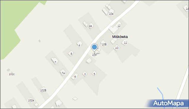 Krzeszów, Krzeszów, 10d, mapa Krzeszów