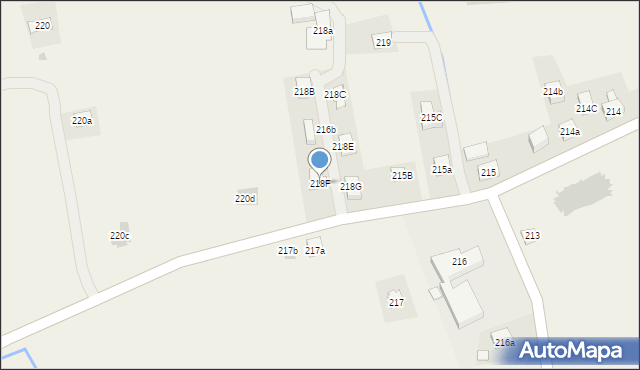 Krzeszów, Krzeszów, 218F, mapa Krzeszów