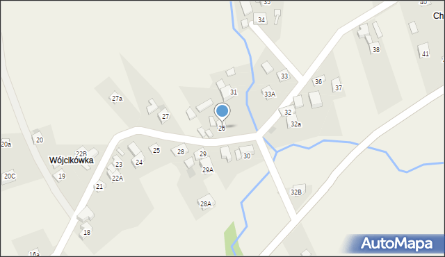 Krzeszów, Krzeszów, 26, mapa Krzeszów