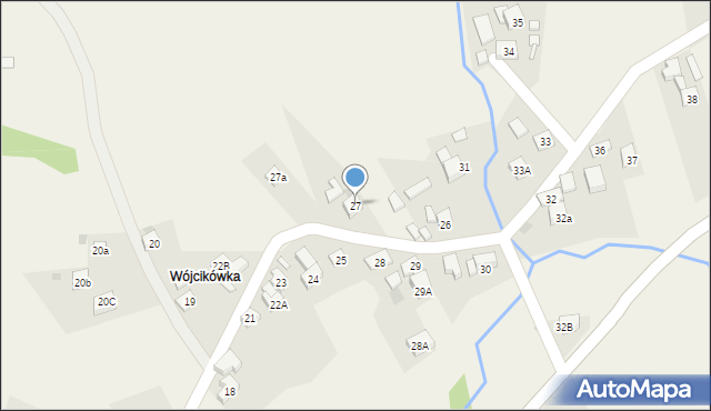 Krzeszów, Krzeszów, 27, mapa Krzeszów