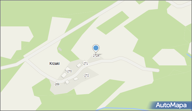 Krzeszów, Krzeszów, 272A, mapa Krzeszów