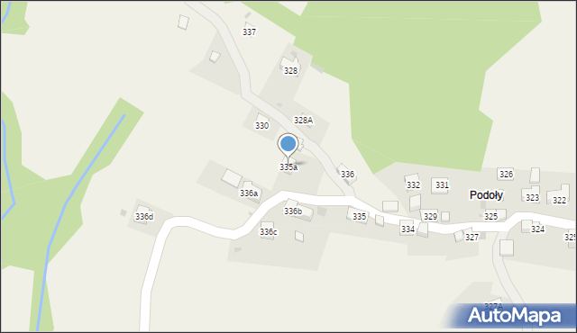 Krzeszów, Krzeszów, 335a, mapa Krzeszów