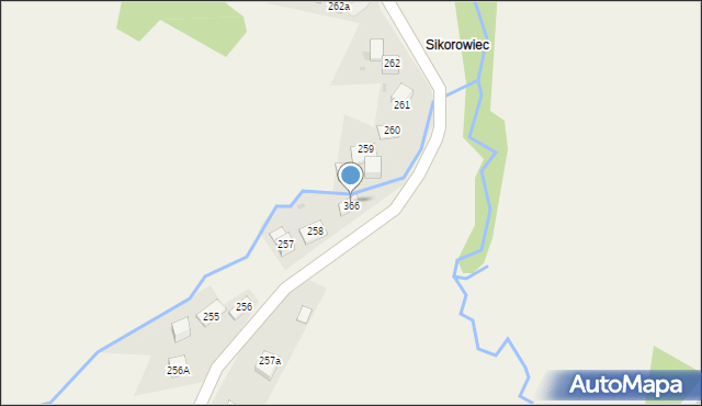 Krzeszów, Krzeszów, 366, mapa Krzeszów