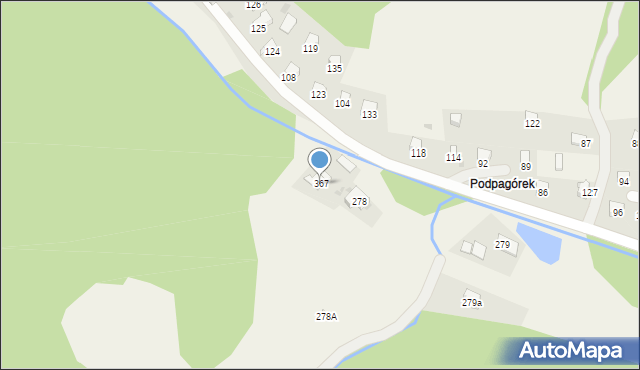 Krzeszów, Krzeszów, 367, mapa Krzeszów