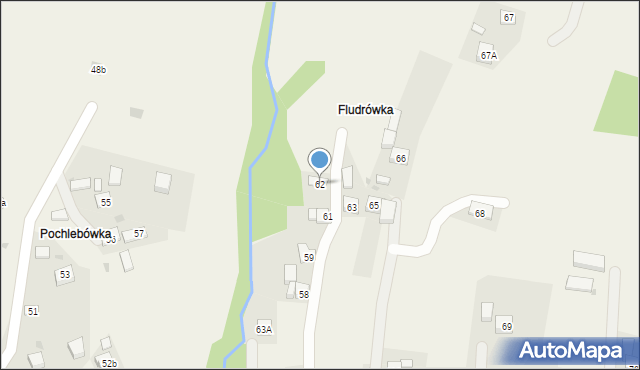 Krzeszów, Krzeszów, 62, mapa Krzeszów