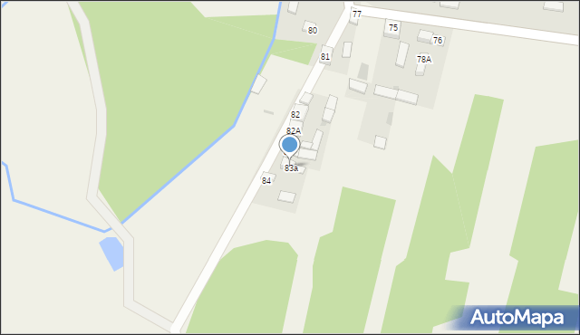 Krzeszów Dolny, Krzeszów Dolny, 83a, mapa Krzeszów Dolny