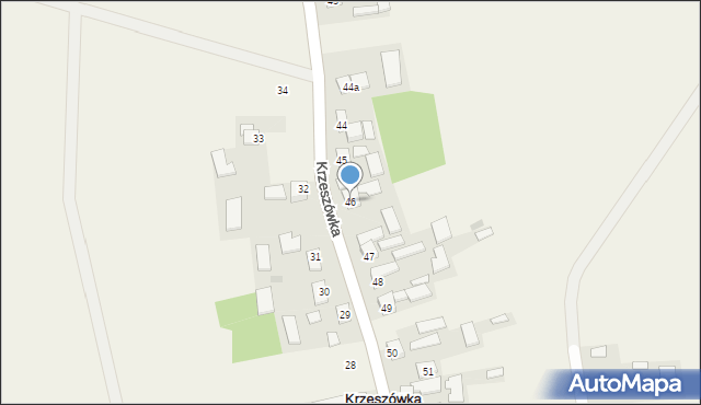 Krzeszówka, Krzeszówka, 46, mapa Krzeszówka