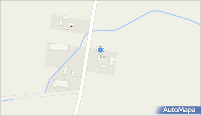Krzewno, Krzewno, 35, mapa Krzewno