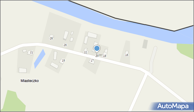 Krzyczew, Krzyczew, 20, mapa Krzyczew