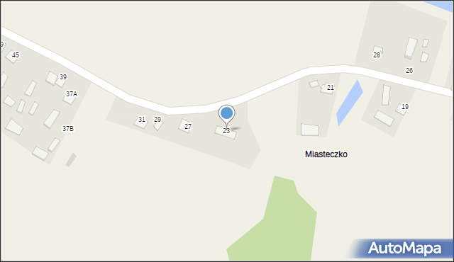 Krzyczew, Krzyczew, 23, mapa Krzyczew