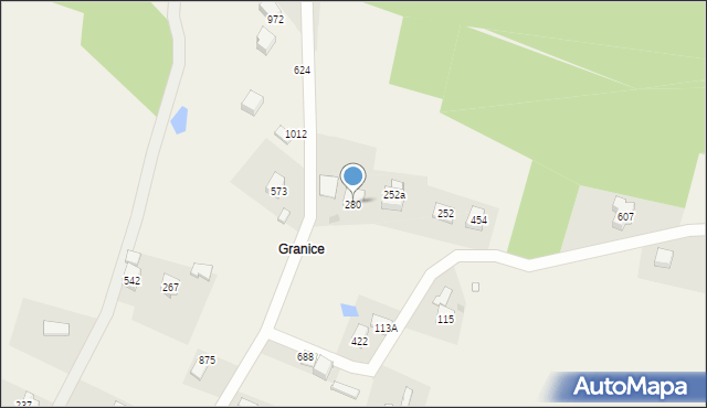 Krzyszkowice, Krzyszkowice, 280, mapa Krzyszkowice