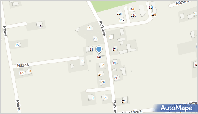 Krzysztoforzyce, Krzysztoforzyce, 146, mapa Krzysztoforzyce